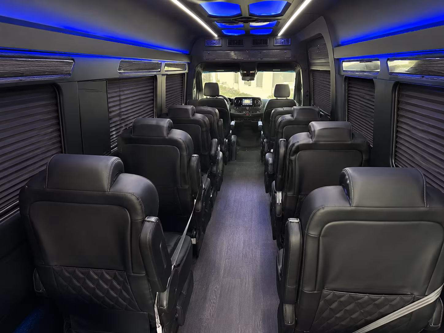10 passenger sprinter van interior