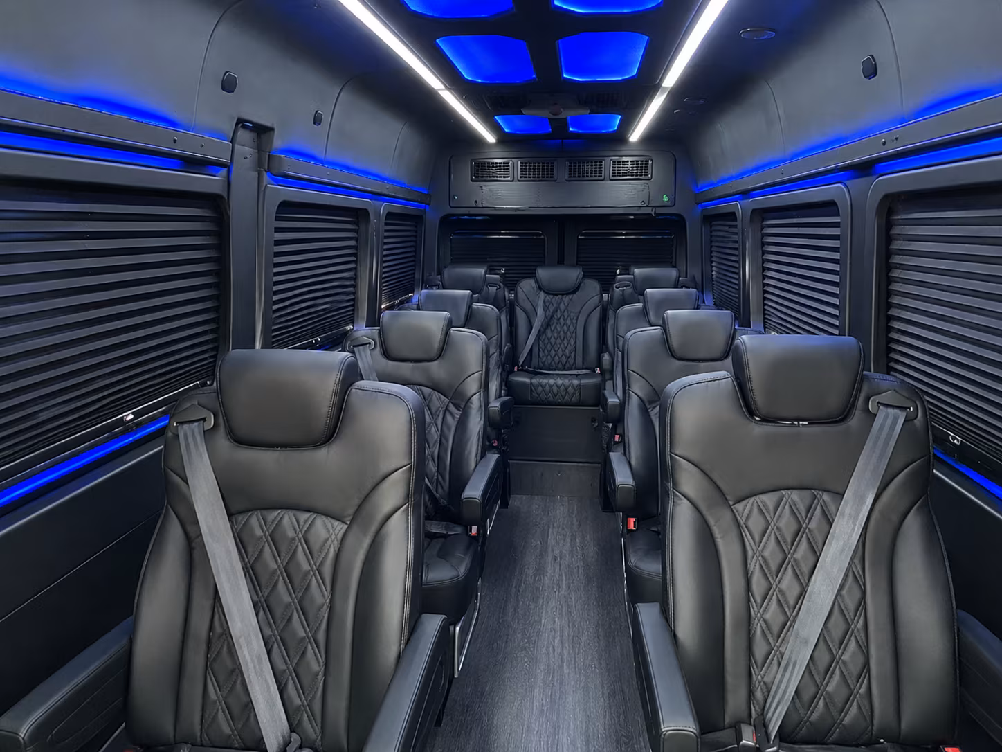15 passenger sprinter van inside