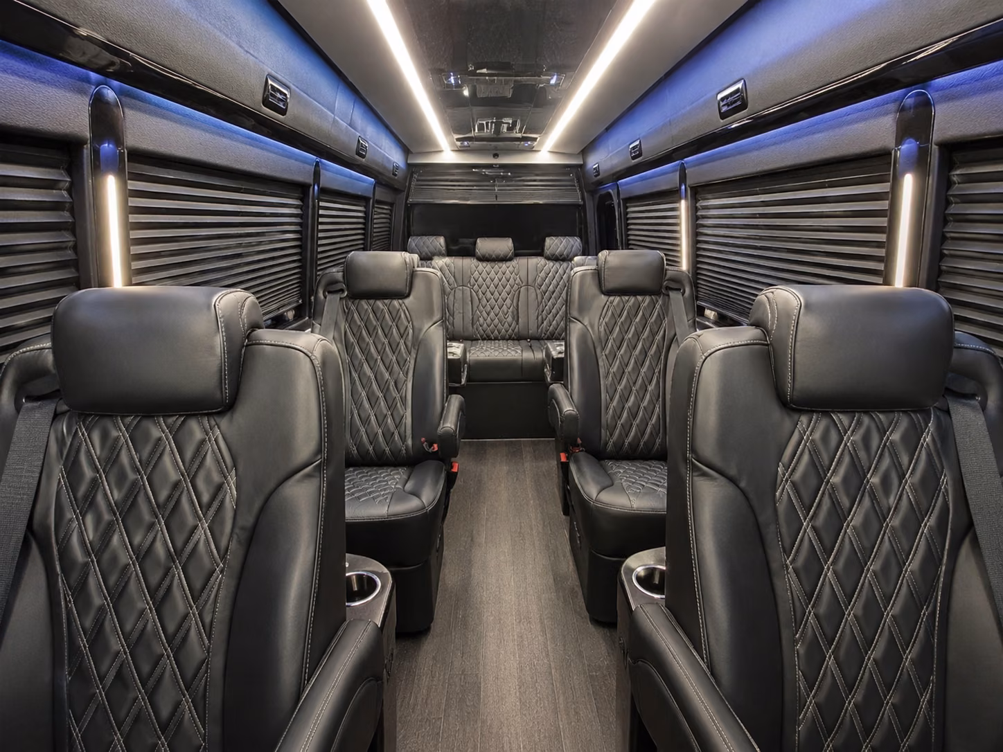 20 passenger sprinter van inside