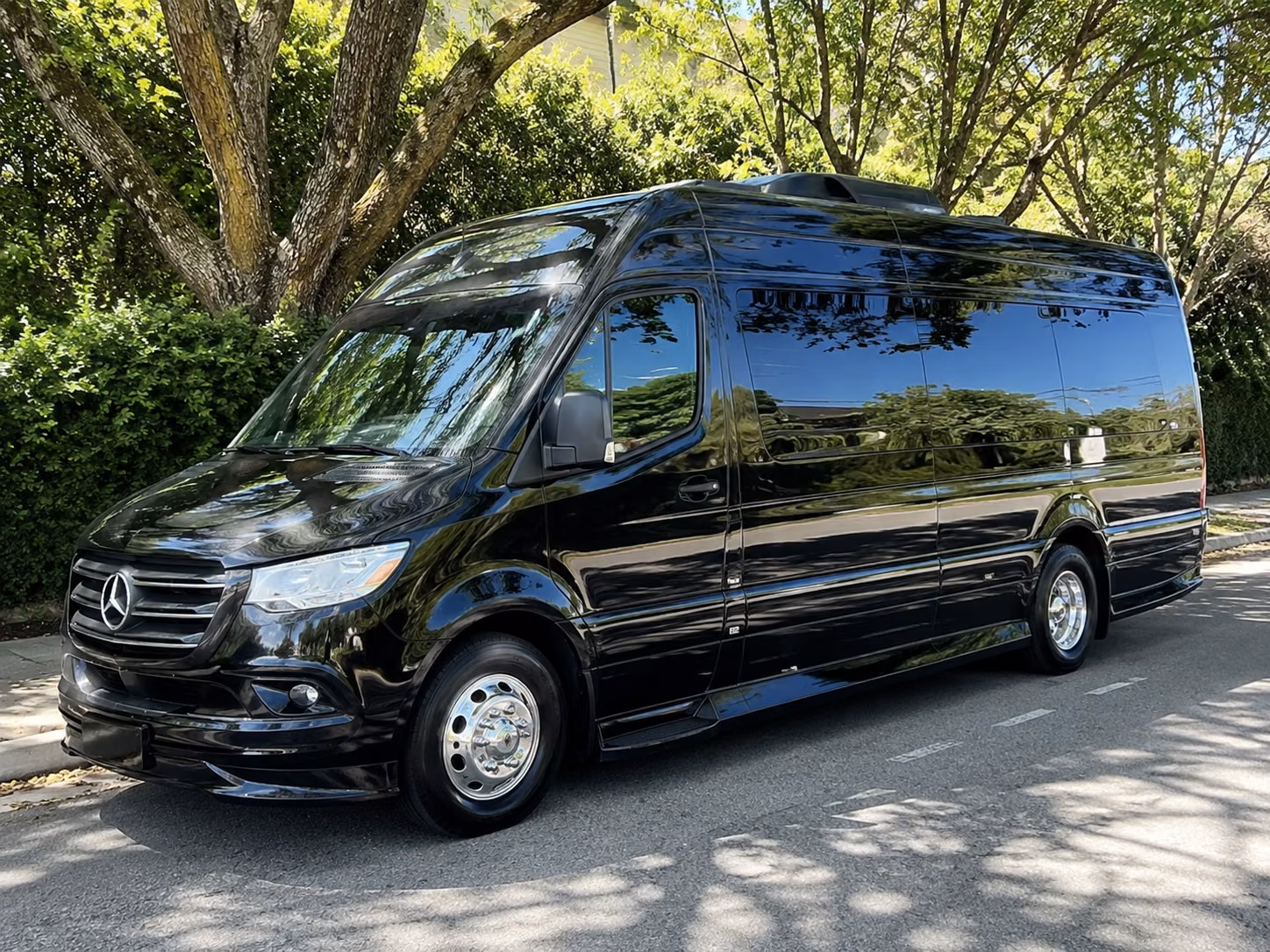 sprinter van transportation for board meetings investor visits and executive roadshows in billings